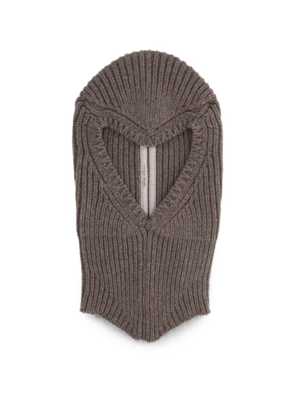 I*f様 Rick Owens バラクラバ Rick Owens リブニット バラクラバ | ブラウン | FARFETCH JP