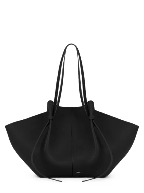 Yuzefi Mochi pebble grained calf leather large tote bag