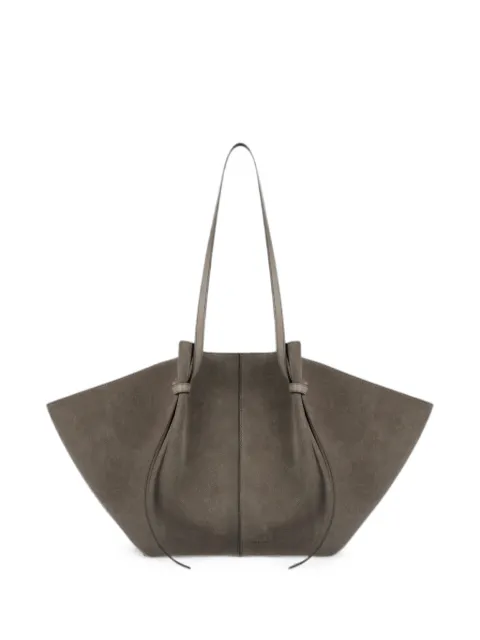 Yuzefi large Mochi suede shoulder bag