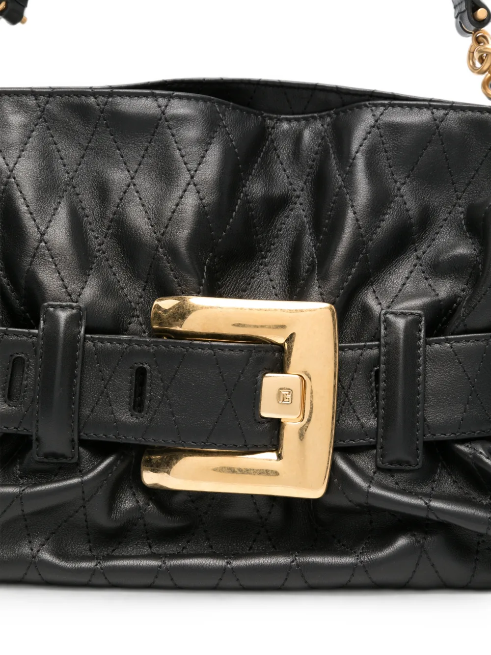 Balmain leather tote bag Zwart