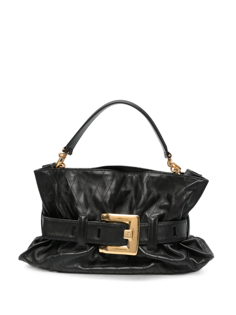 Balmain leather tote bag - Black