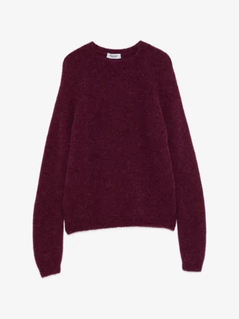 base crew-neck sweater