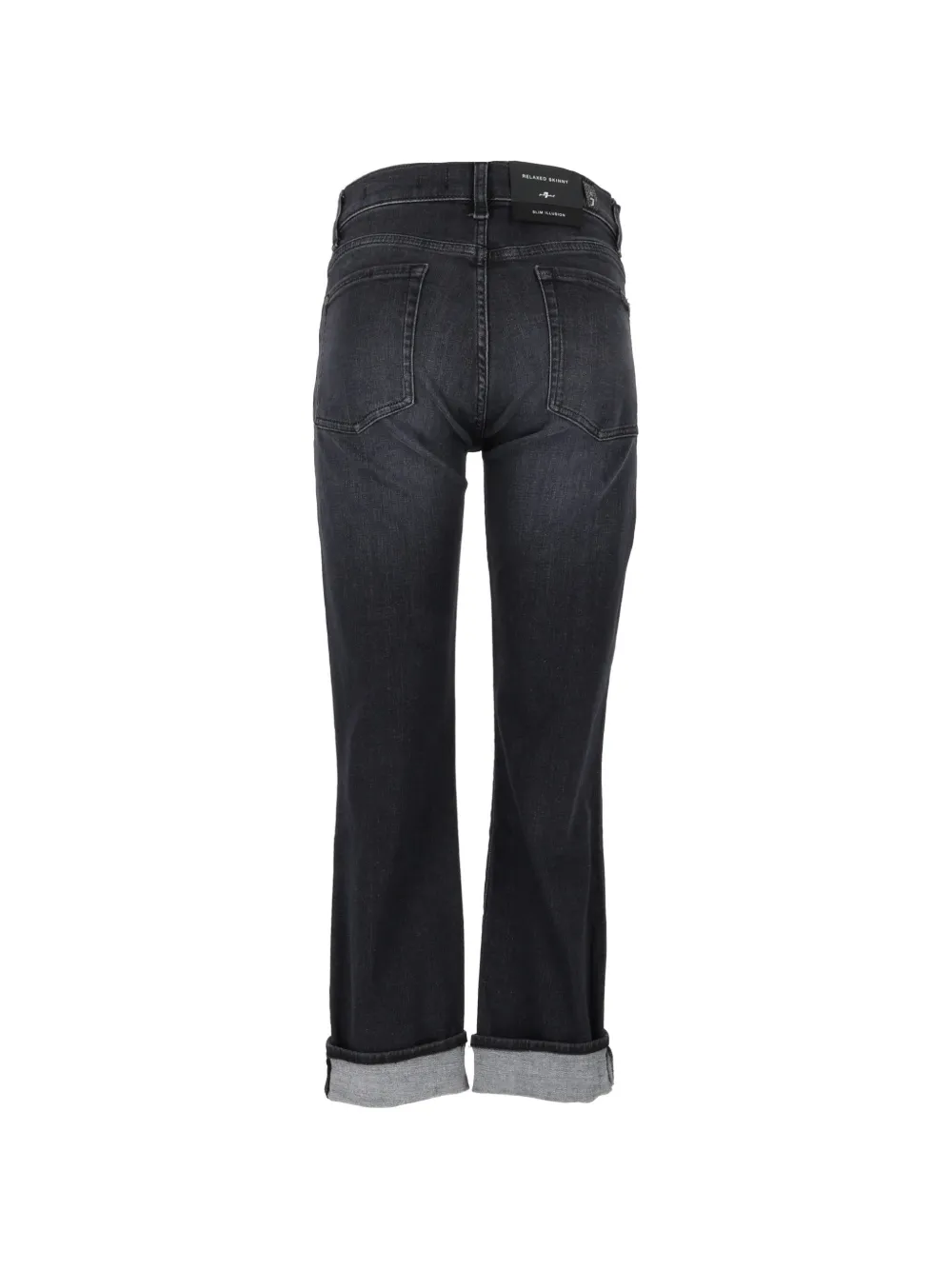 7 For All Mankind Jeans met effect Zwart