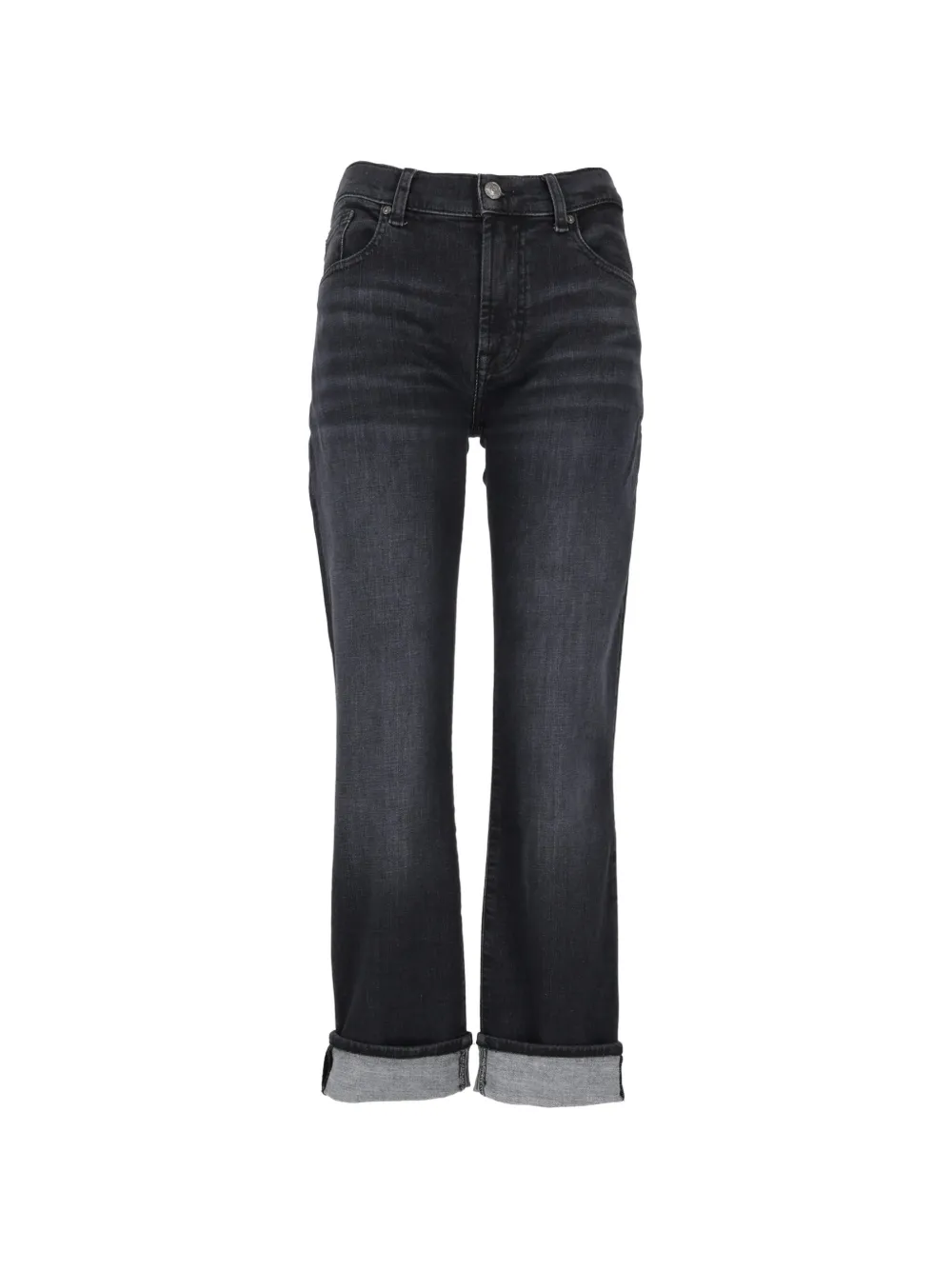 7 For All Mankind whiskering-effect jeans