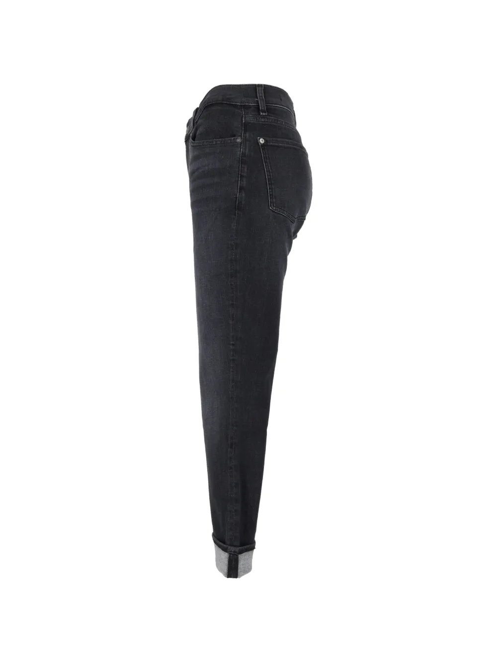 7 For All Mankind Jeans met effect Zwart