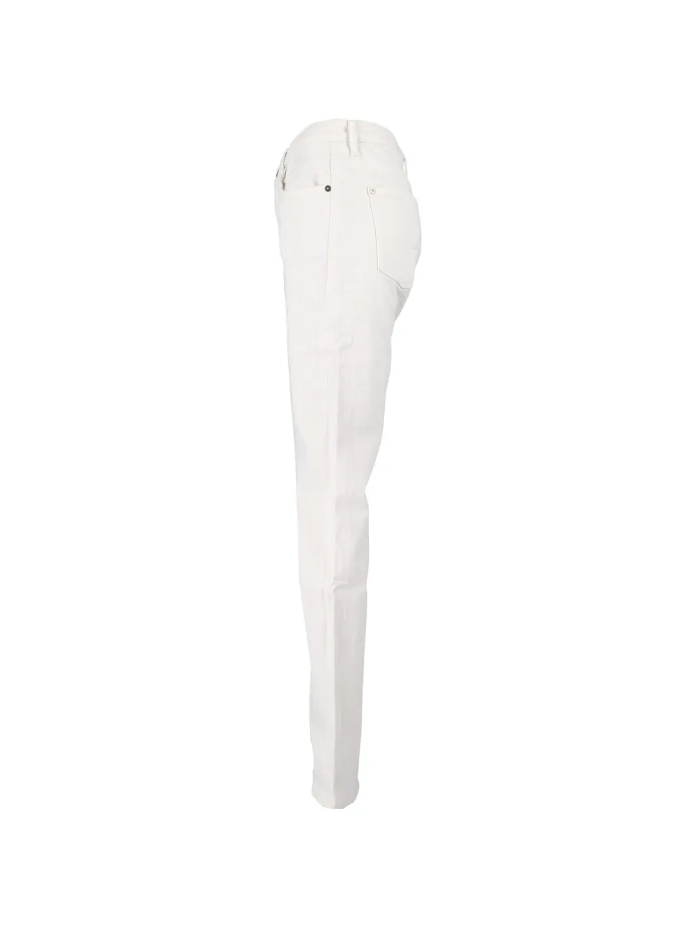 7 For All Mankind The Slim jeans met klinknageldetail Wit