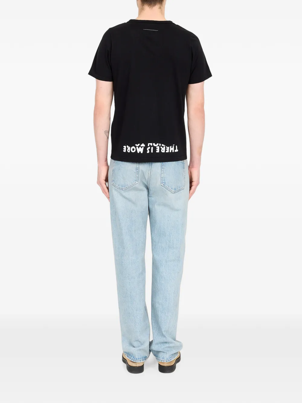 MM6 Maison Margiela T-SHIRT met SIDA-print Zwart