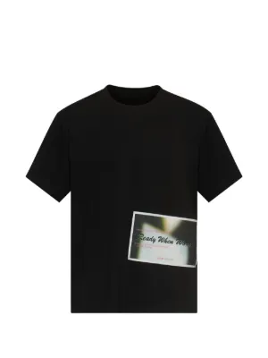 Sacai Muhammad Ali graphic-print T-shirt | Black | FARFETCH