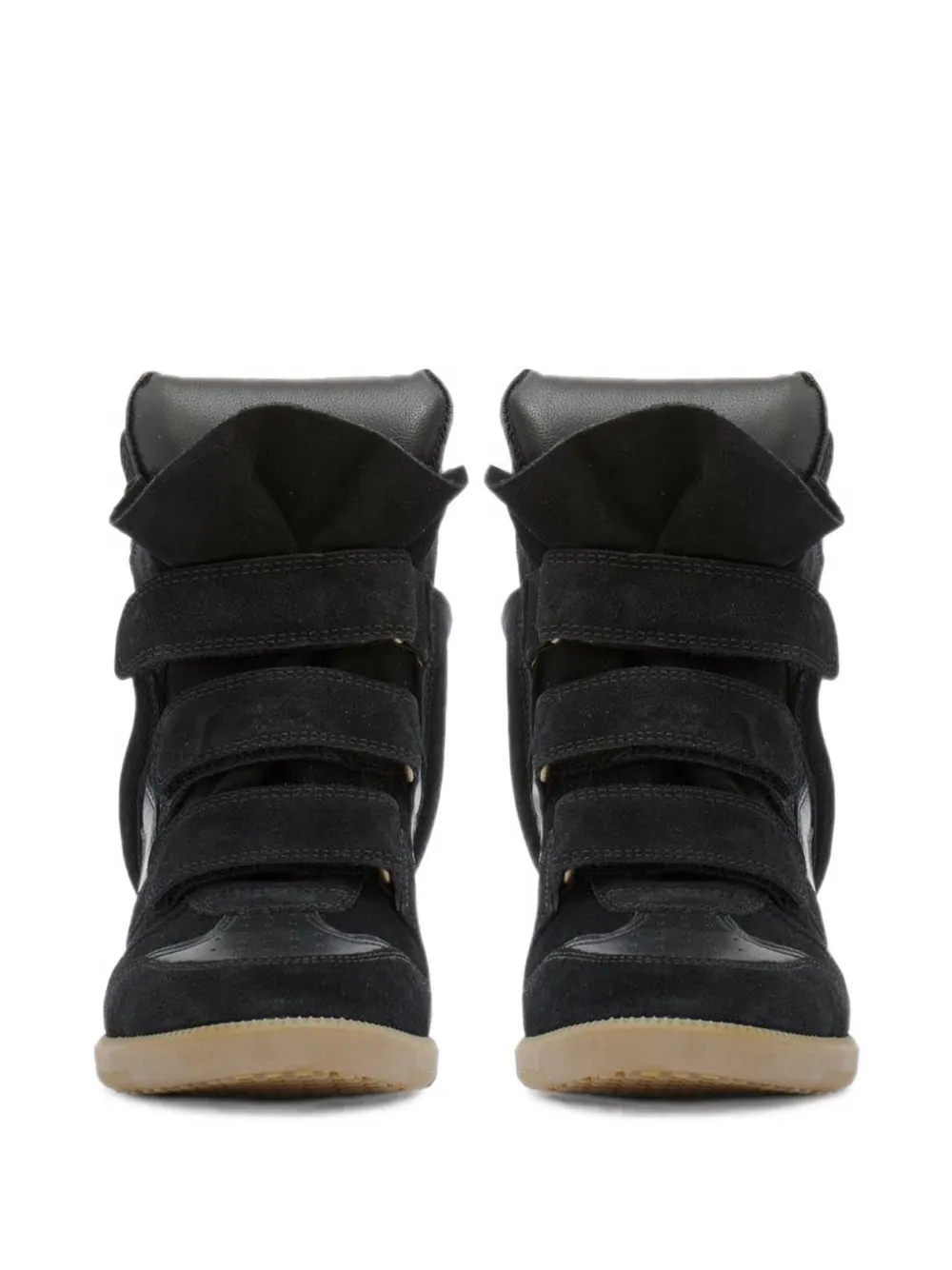 ISABEL MARANT Bekett wedge sneakers Zwart