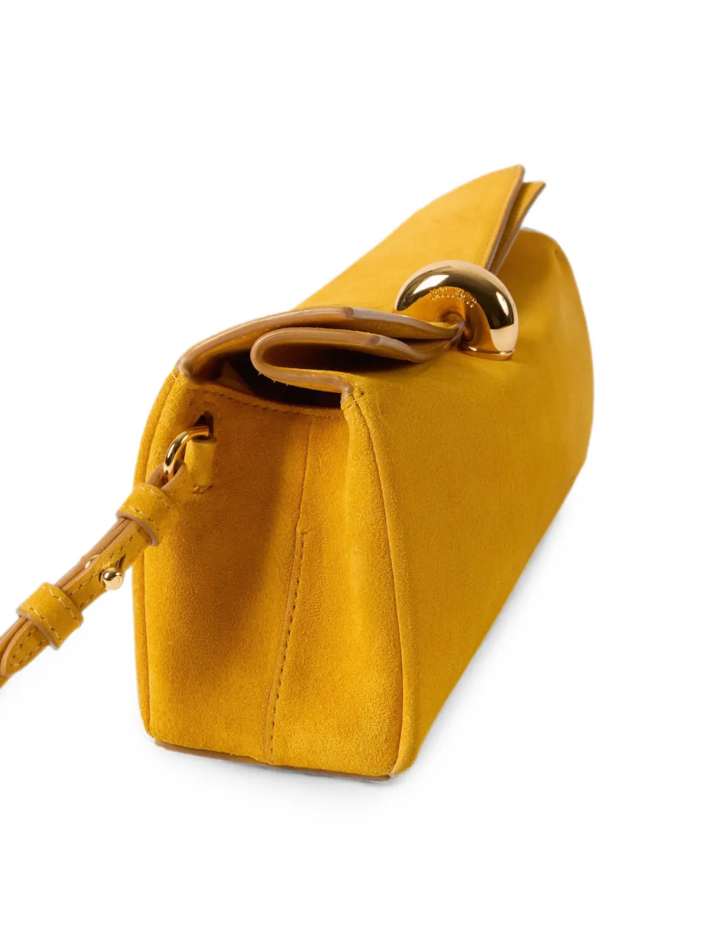 Jacquemus The Valérie Folded Clutch in Yellow, view 5