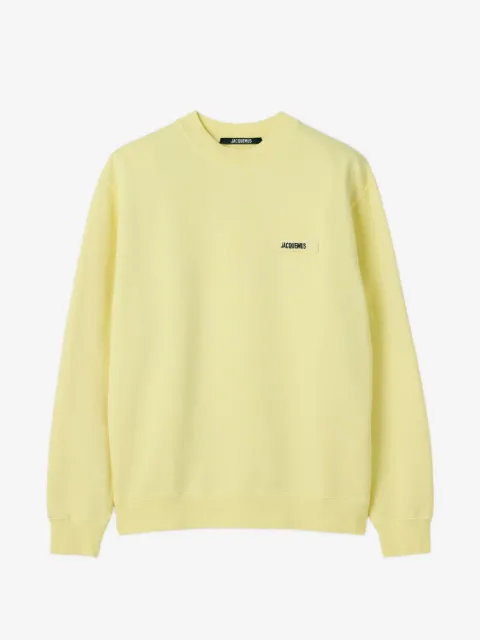 Jacquemus logo-patch sweater