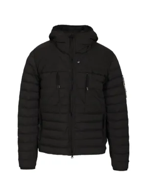 Stone Island ロゴ ボンバージャケット | ブラック | FARFETCH JP