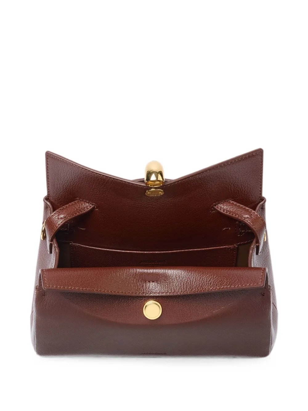 Jacquemus Kleine The Valérie shopper Bruin