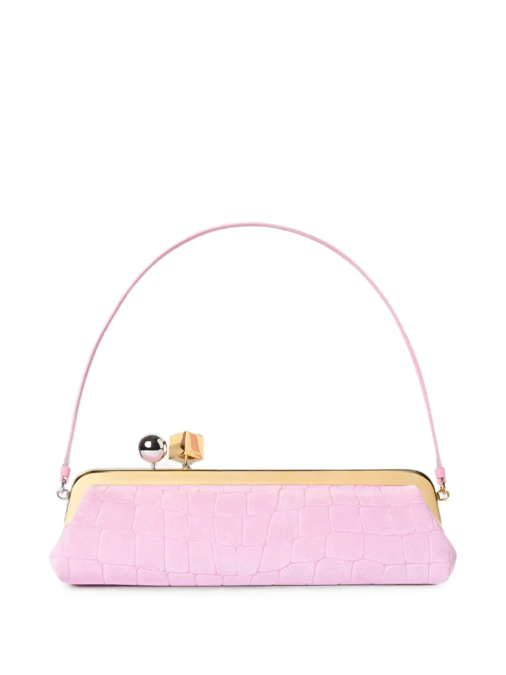 Jacquemus The Salon clutch Roze
