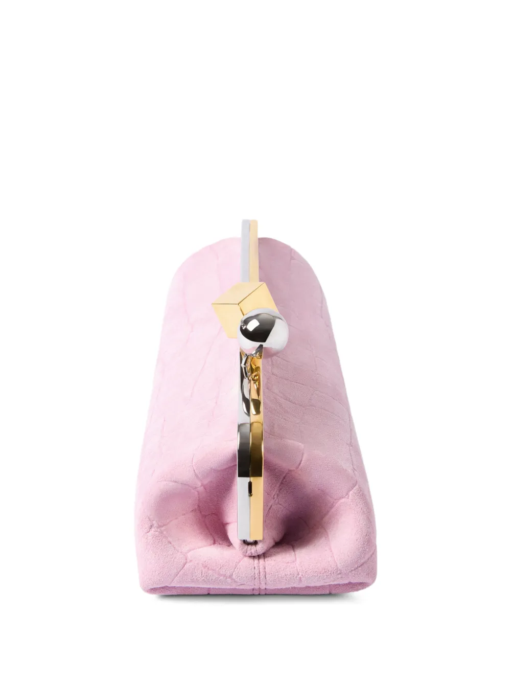 Jacquemus The Salon Clutch in Pink, view 4