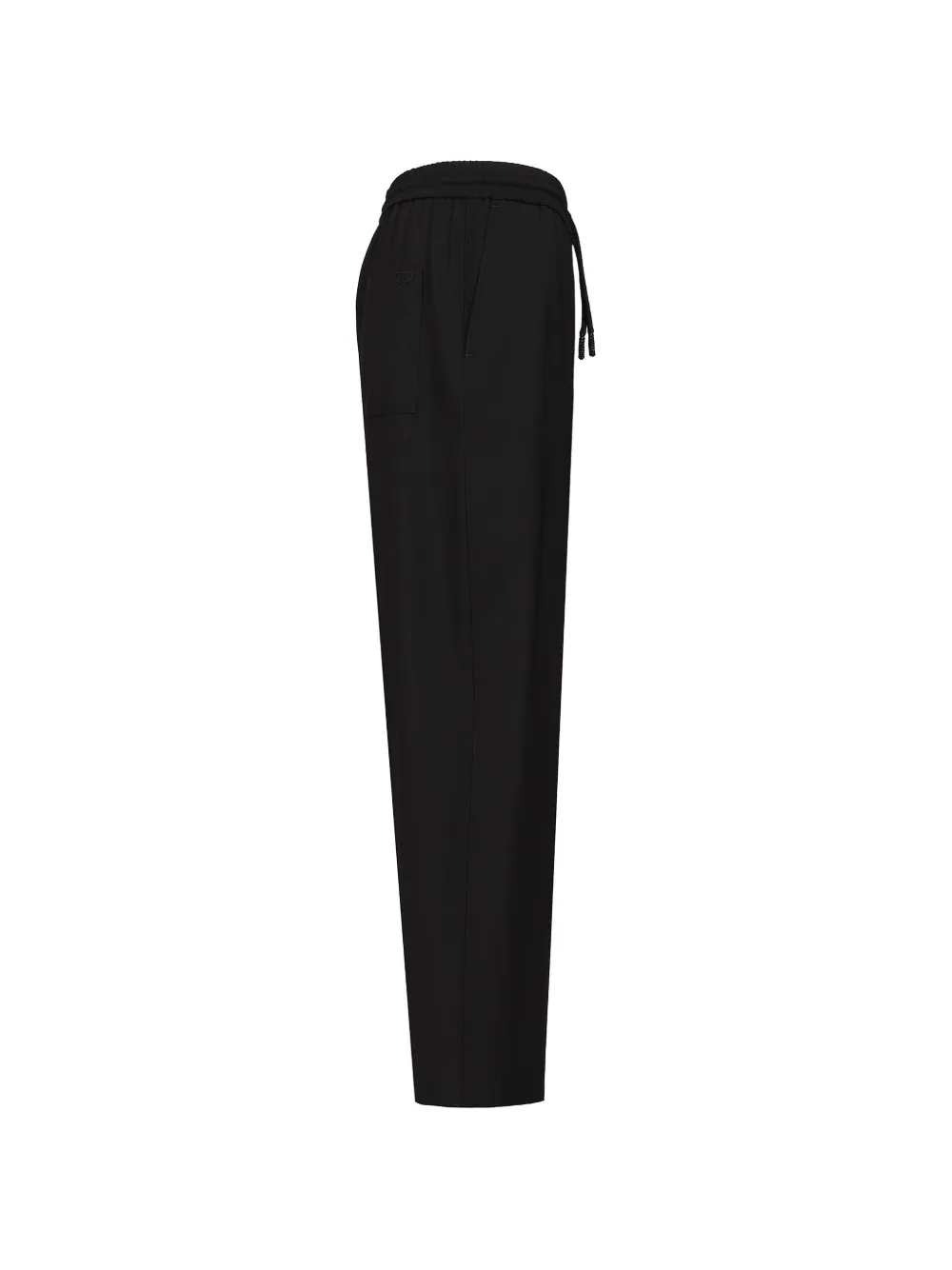 LOEWE Straight broek met trekkoord Zwart
