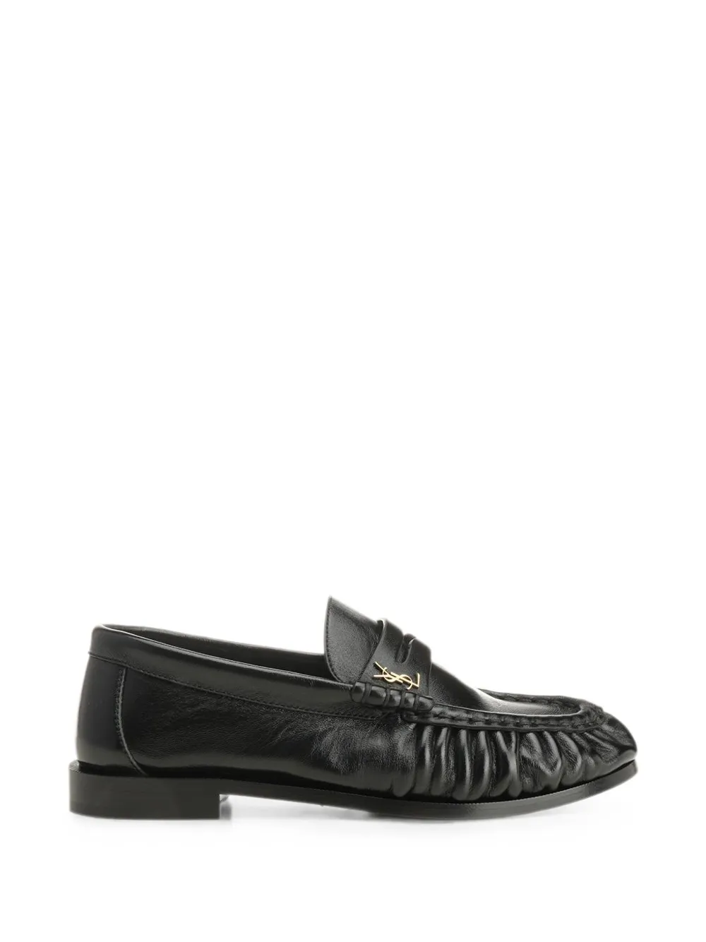 Saint Laurent Le Loafers supple in shiny leather