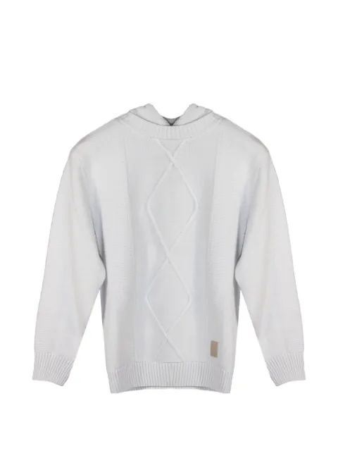 Eleventy Kids jersey con motivo geométrico