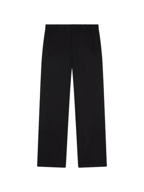 Armani Exchange pantalones anchos con cinturilla elástica