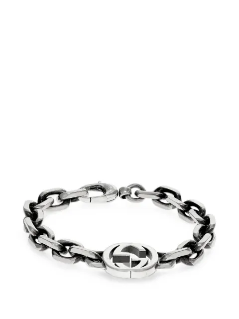 Gucci Interlocking G anchor chain bracelet