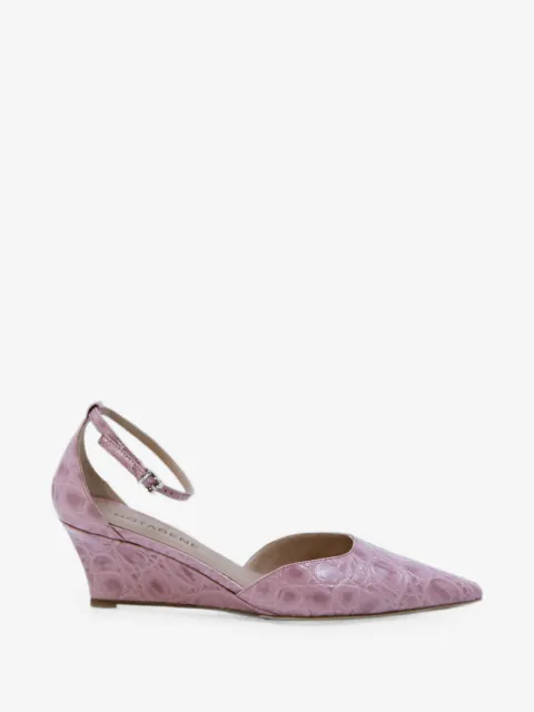 Notabene sandalias con efecto de piel de cocodrilo
