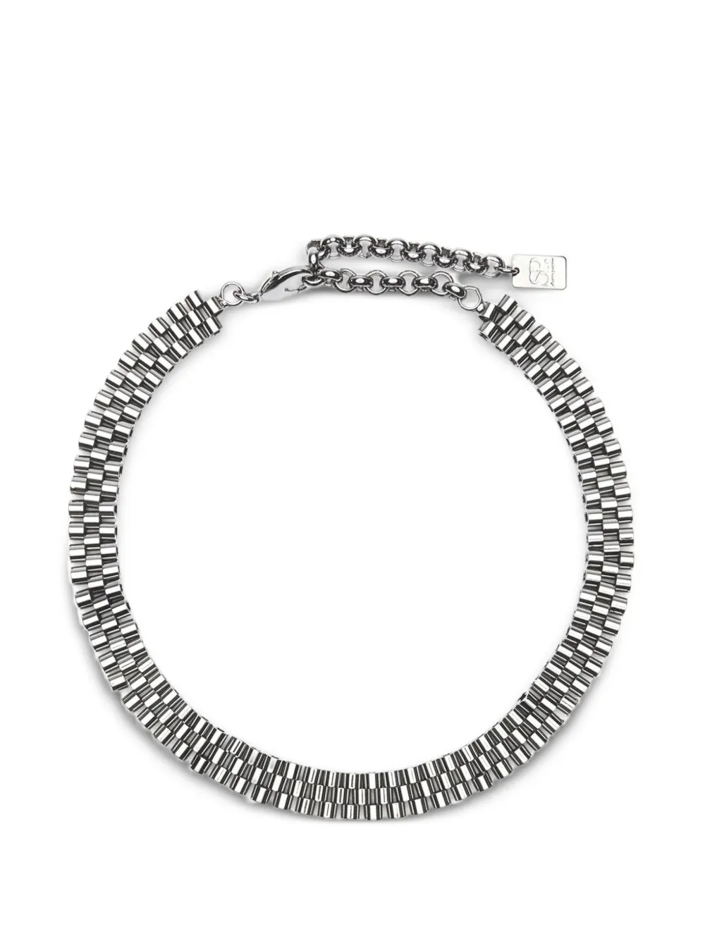 Sharra Pagano On Time necklace - Argento