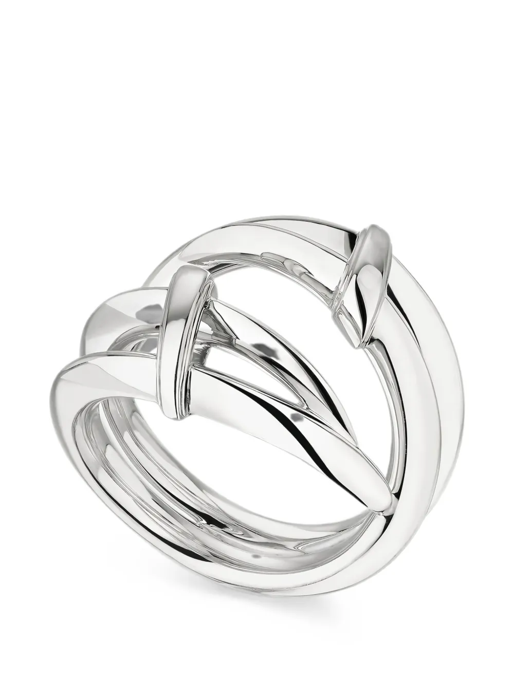 Shaun Leane Sabre Deco Twist ring - Argento