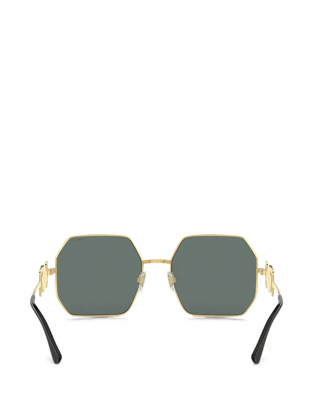 Versace Eyewear Medusa zonnebril met geometrisch montuur Goud