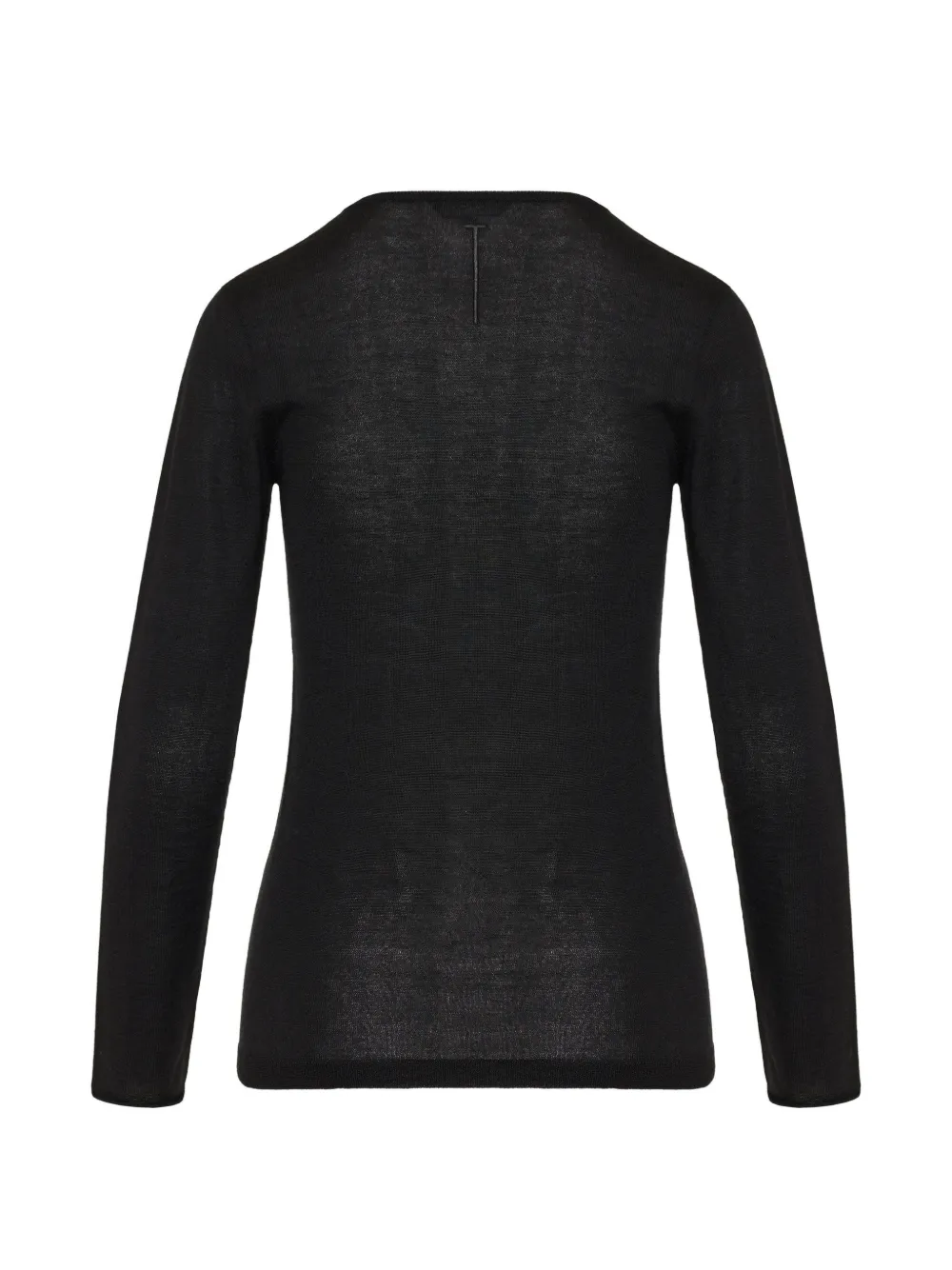 TOM FORD Fijngebreid T-shirt met lange mouwen Zwart