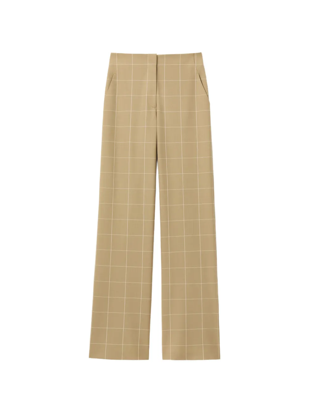 Lafayette 148 Thames grid-pattern trousers