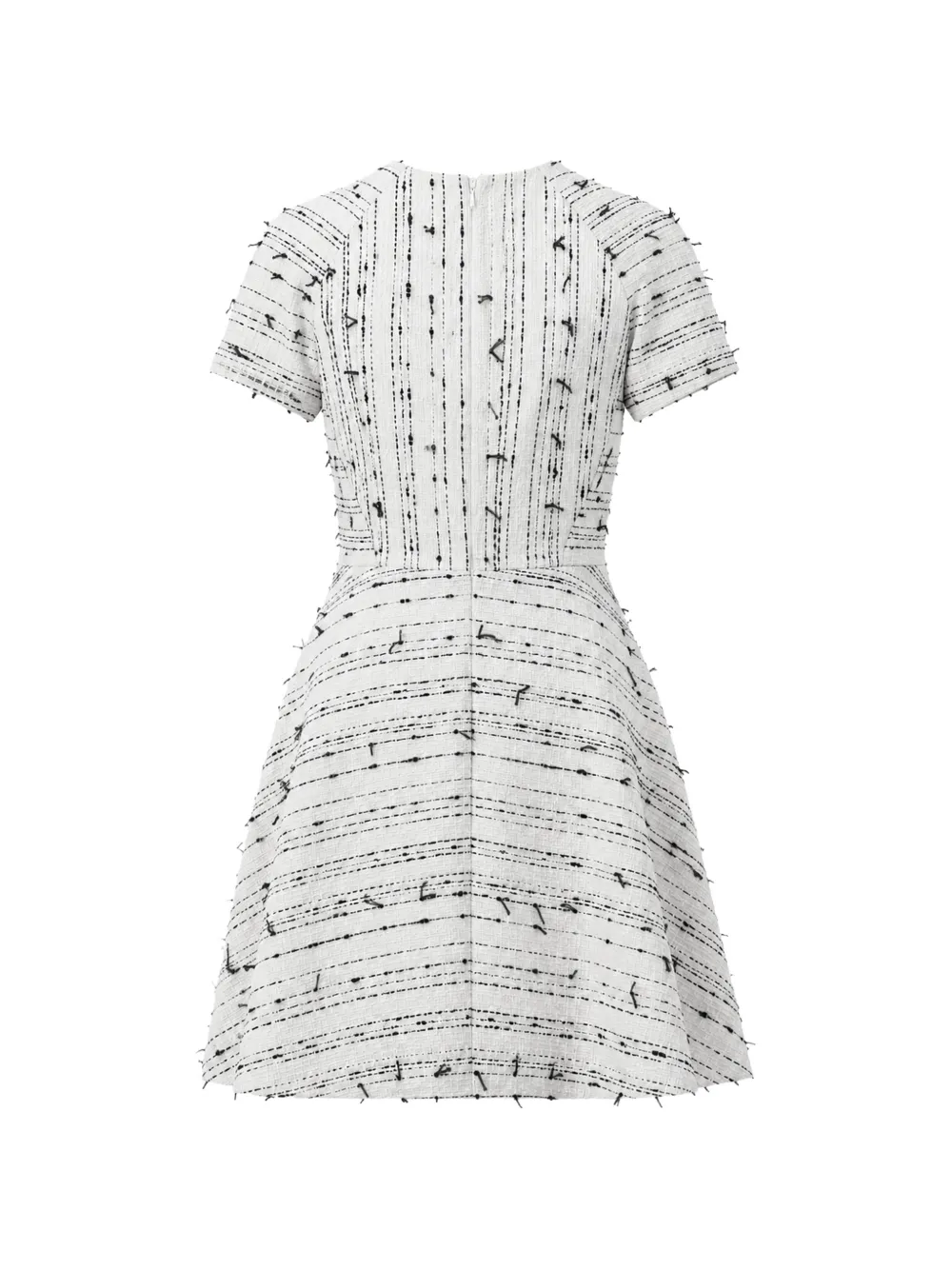 BOSS Midi-jurk met korte mouwen Wit