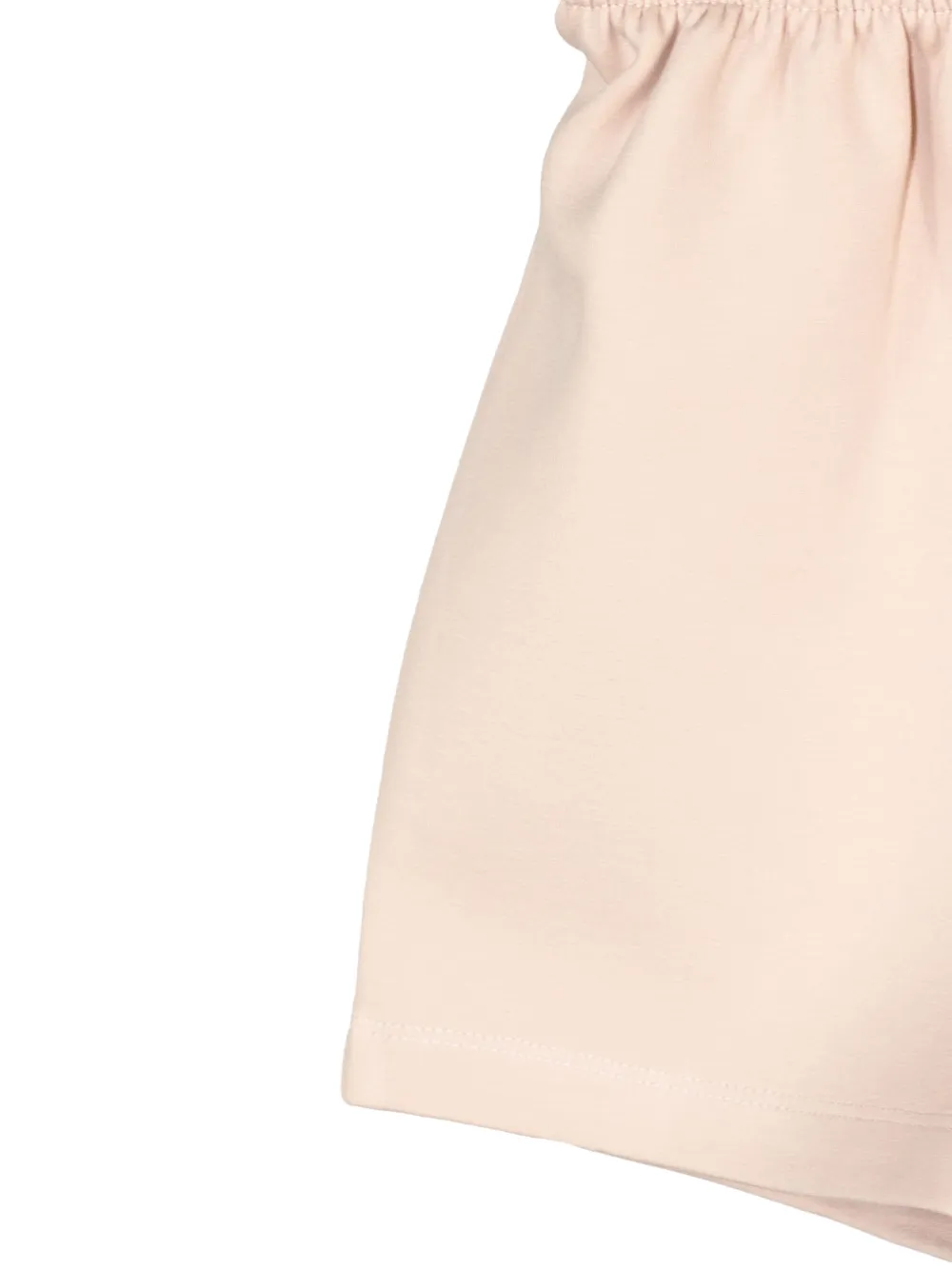 Douuod Kids High-waist elastische shorts Roze