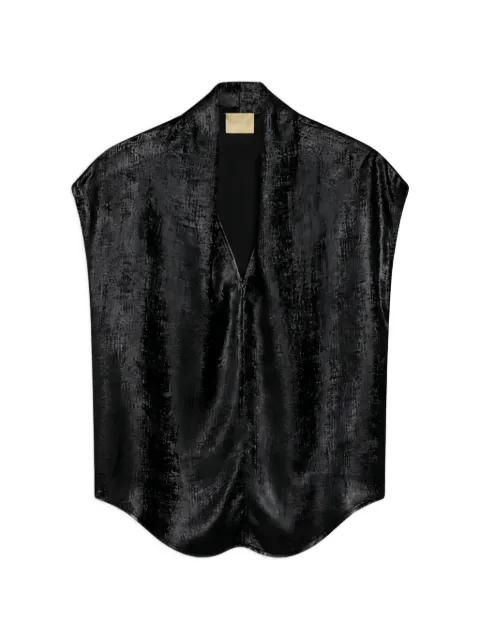 MOMONÌ Hildra V-neck top