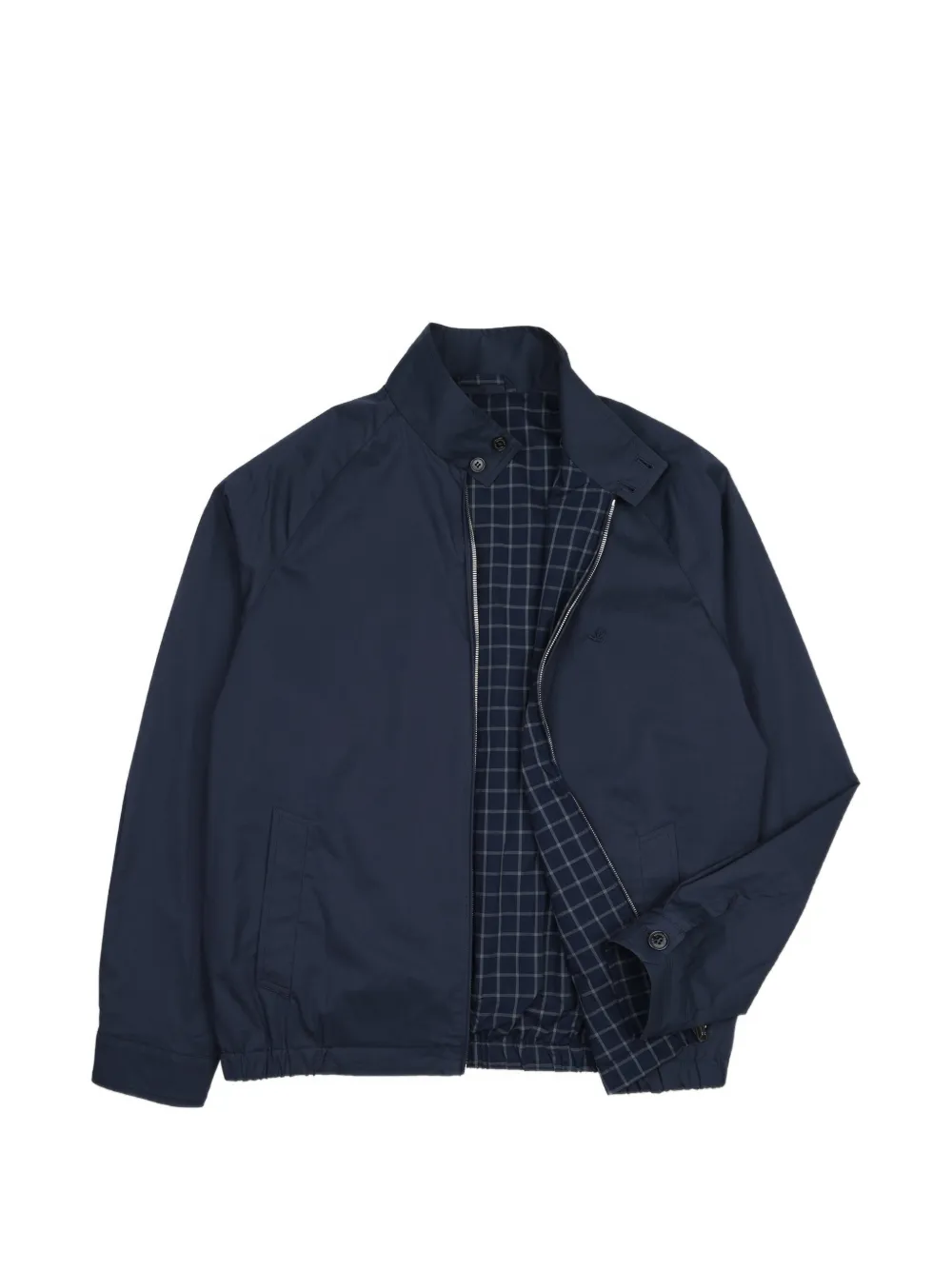 BROOKSFIELD Omkeerbaar geruit jack - Blauw