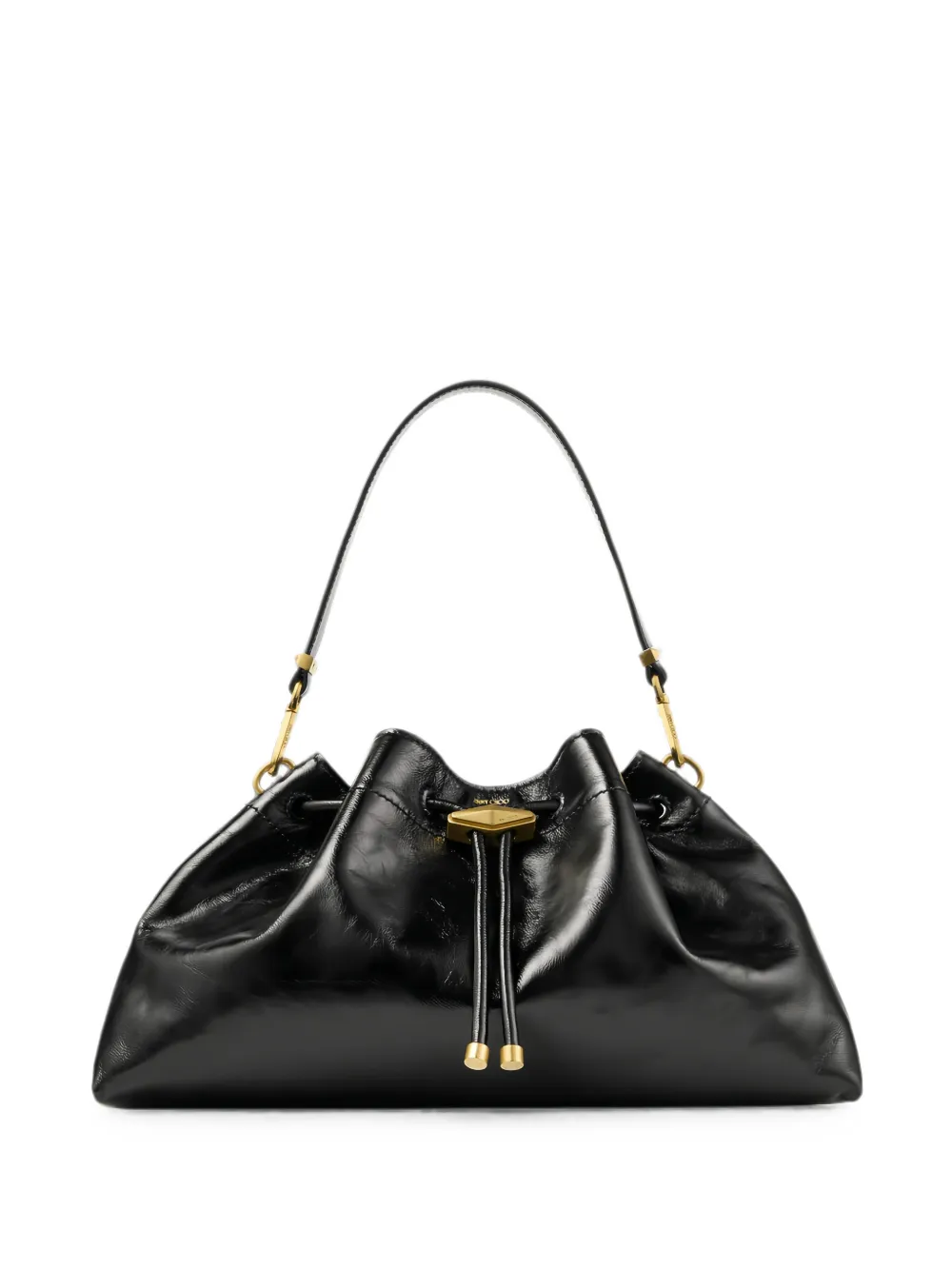 Jimmy Choo Chinch leather shoulder bag - Nero