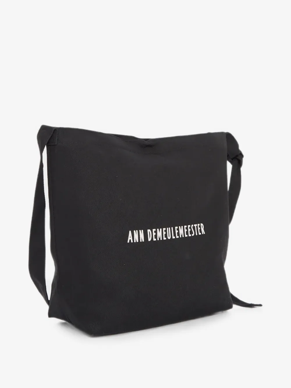 Ann Demeulemeester 로고 프린트 코튼 숄더백