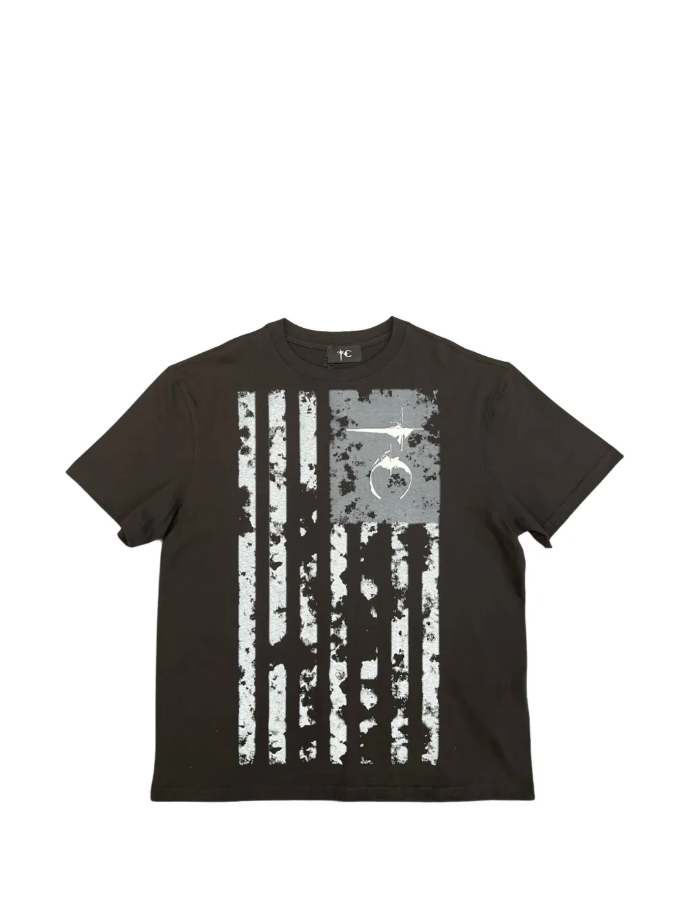 THUG CLUB Old Glory graphic-print T-shirt - Nero