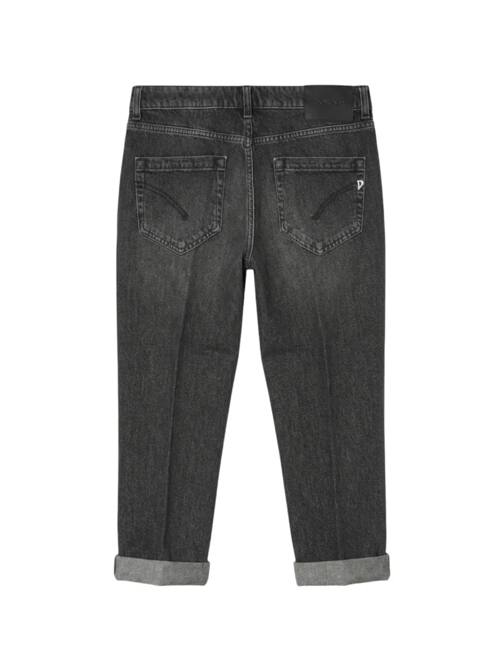 DONDUP Koons jeans met knoopsluiting Grijs