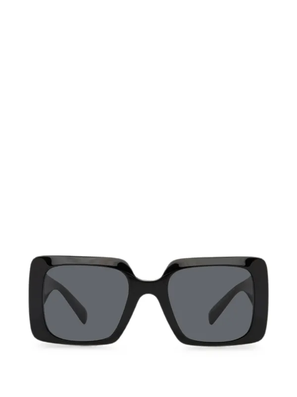 Versace Medusa Biggie Square-frame Sunglasses in Black