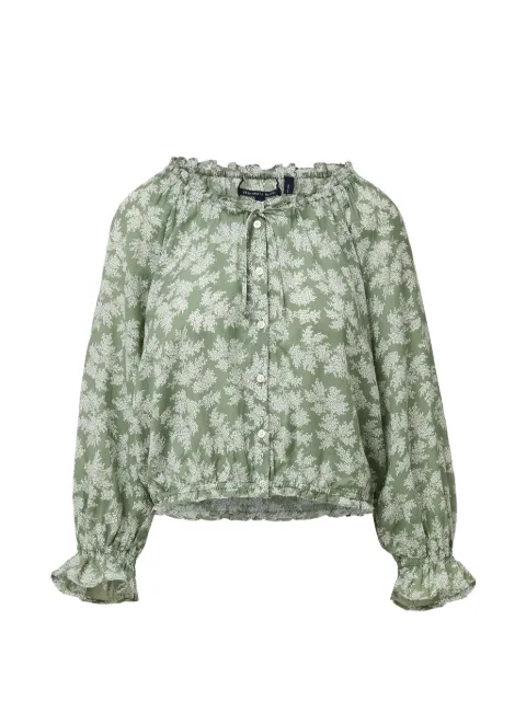 Veronica Beard Williamsen floral-print top