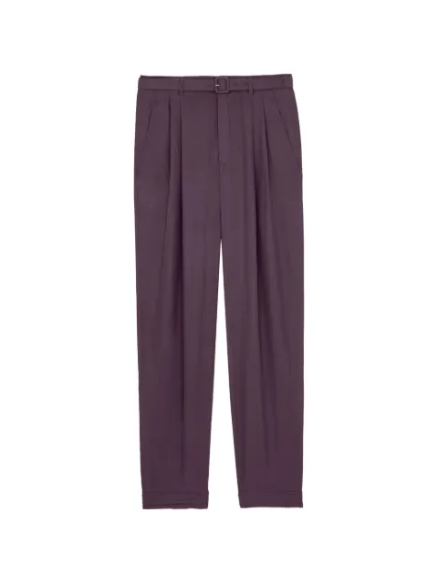 Saint Laurent pleated-front tailored trousers