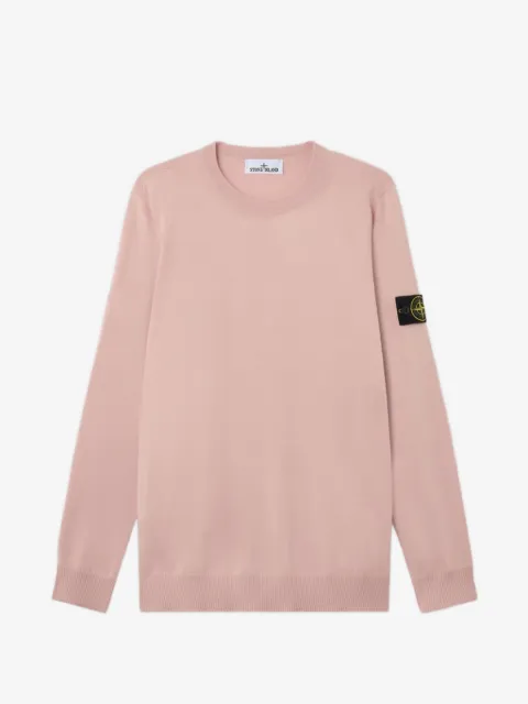 Stone Island pull à patch logo