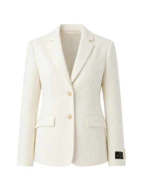 MSGM jacquard-effect blazer