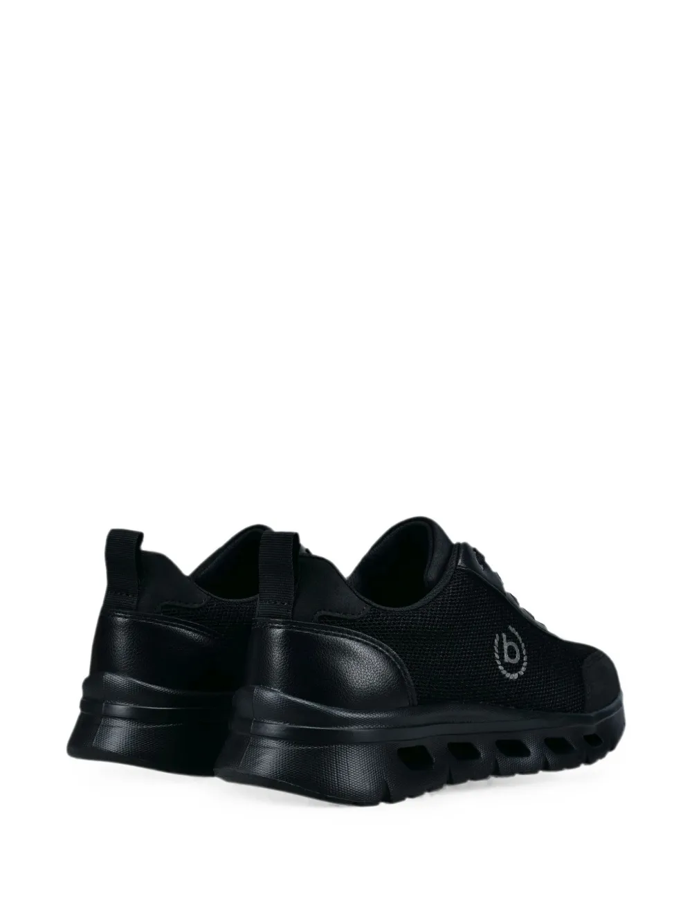 Bugatti Sneakers met logopatch Zwart