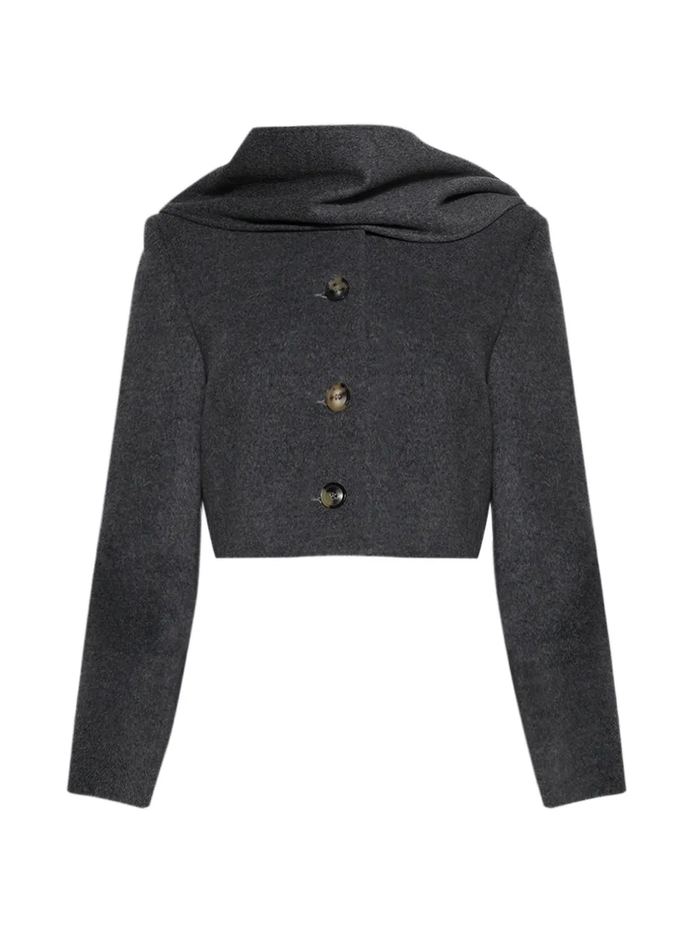 Florence & Fortitude Blair Jacke mit Schalkragen - Grau