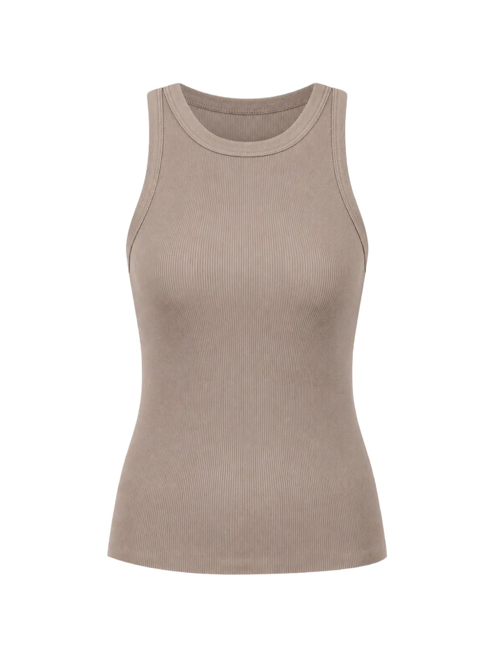 James Perse ribbed-knit tank top - Toni neutri