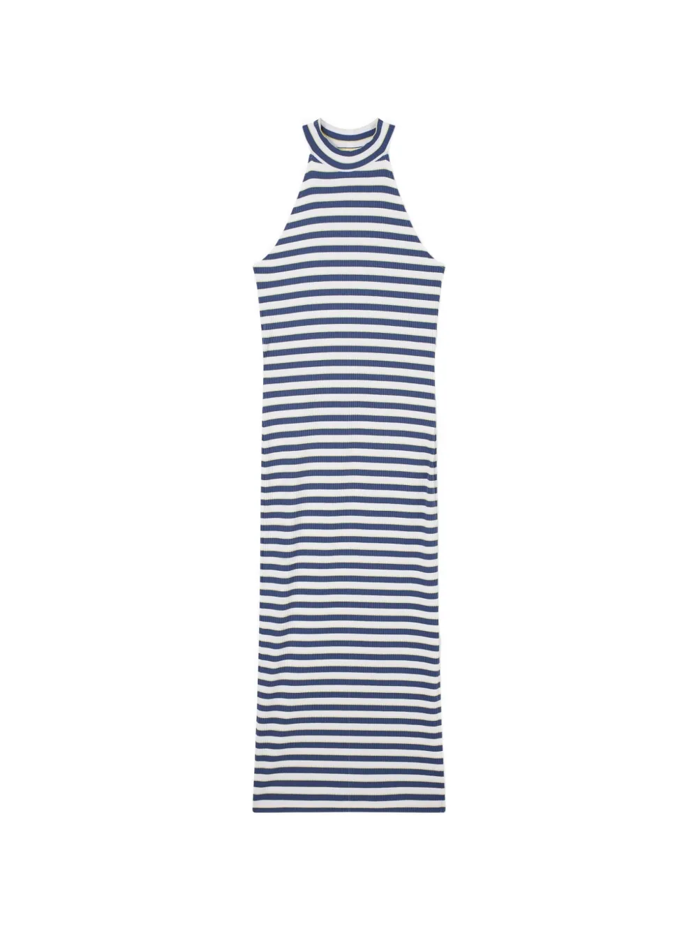 Ea7 Emporio Armani Abito a righe - Blu