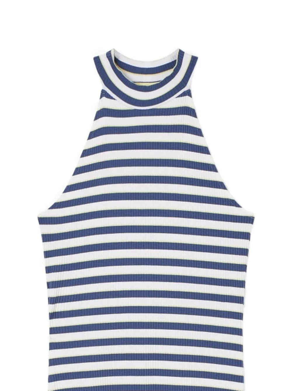 Ea7 Emporio Armani Gestreepte jurk Blauw