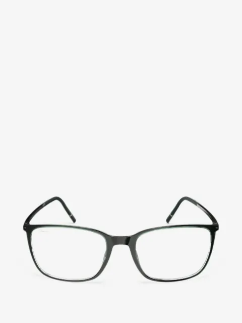 Silhouette rectangle-frame glasses
