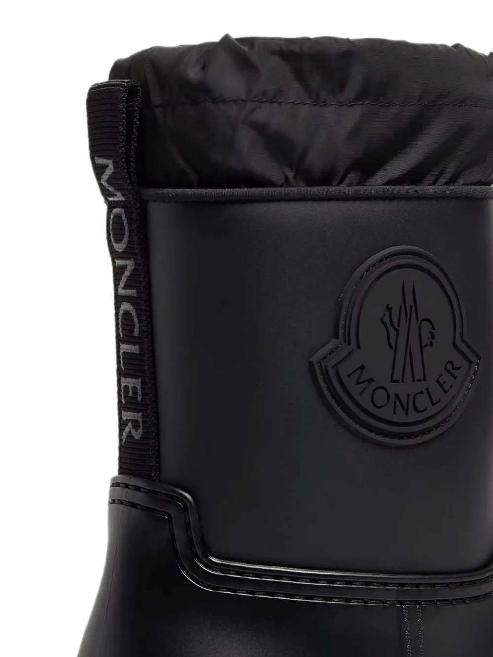 Moncler logo-patch drawstring boots Bruin